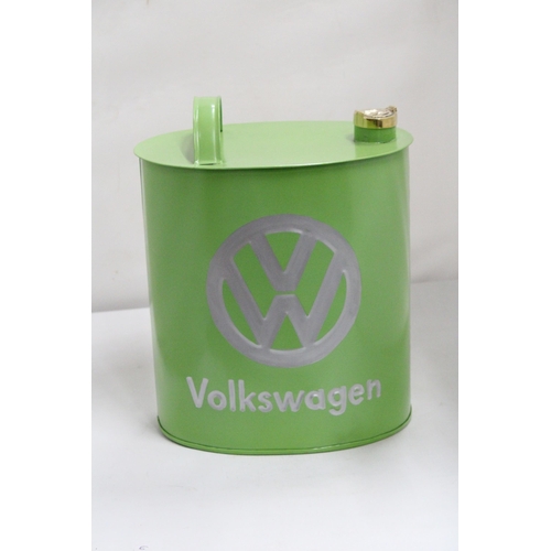 351 - A LIGHT GREEN VOLKSWAGEN PETROL CAN