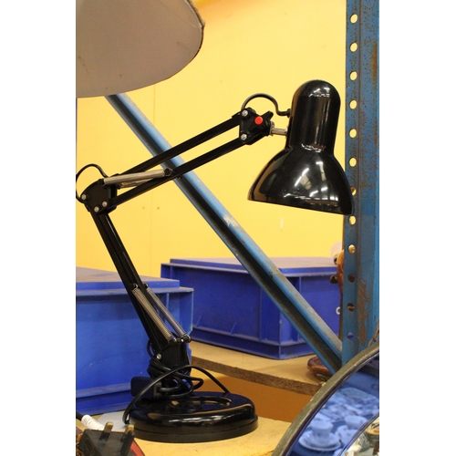 358 - A BLACK ANGLEPOISE LAMP