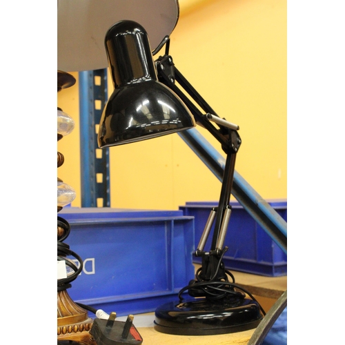 358 - A BLACK ANGLEPOISE LAMP