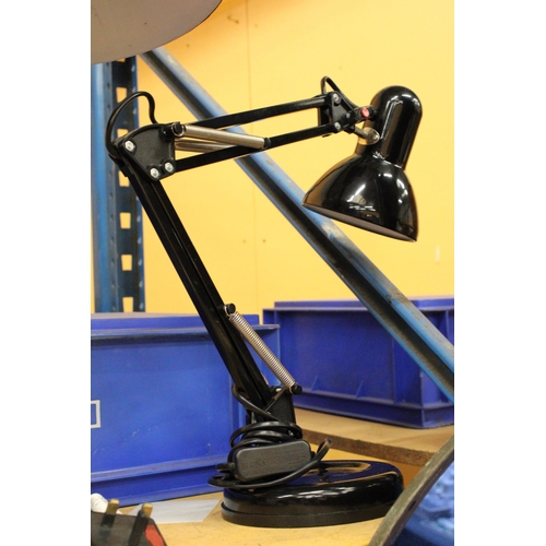 358 - A BLACK ANGLEPOISE LAMP