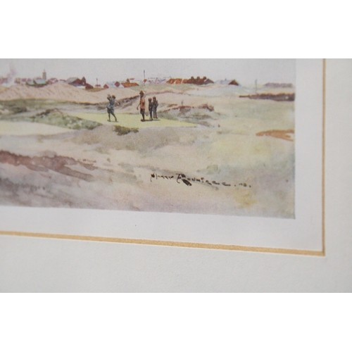 400 - A FRAMED PRINT 'LYTHAM AND ST ANNE'S, THE SEVENTH TEE'