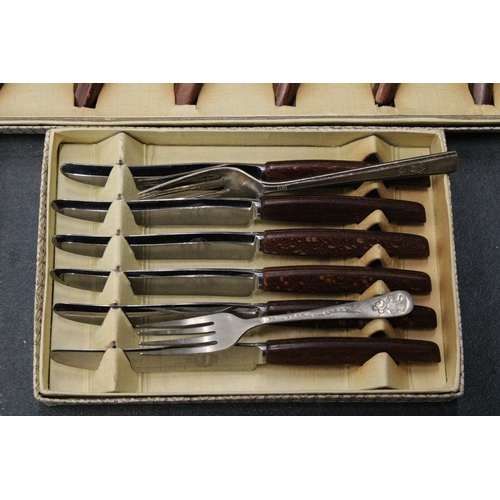 407 - FOUR BOXES OF FLATWARE