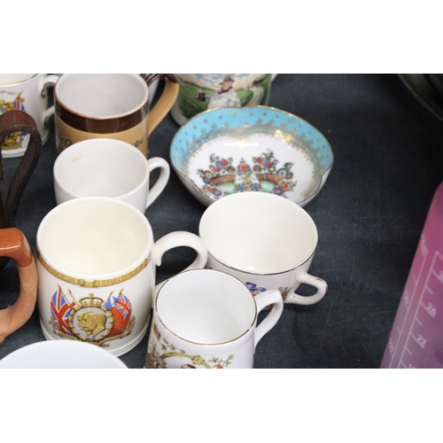 1008 - THREE PIECES OF COPELAND SPODE INCLUDING A JUG, SUGAR BOWL AND CREAM JUG, GLASS VASES TO INCLUDE WHI... 