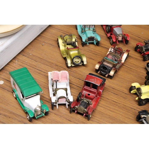 1027 - TWELVE MATCHBOX, 'MODELS OF YESTERYEAR' CARS AND VANS