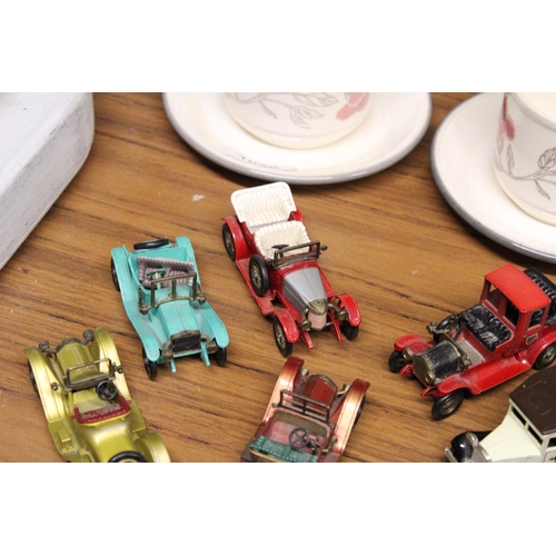 1027 - TWELVE MATCHBOX, 'MODELS OF YESTERYEAR' CARS AND VANS