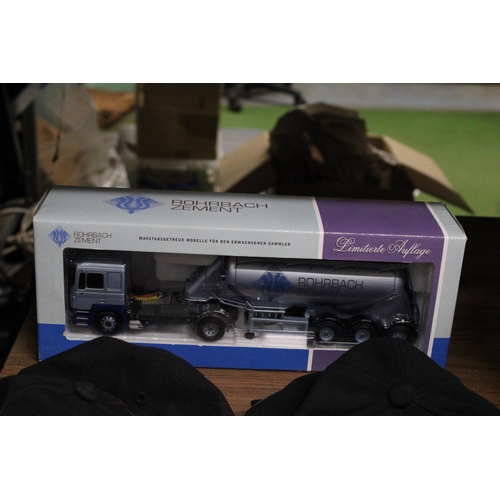 1058 - A CORGI MODEL, 76301, MAN LORRY, ROHRBACH ZEMENT, LIMITED EDITION - AS NEW IN BOX