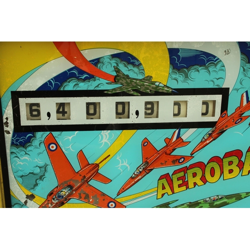 1501 - A VINTAGE AEROBATICS ARCADE MACHINE