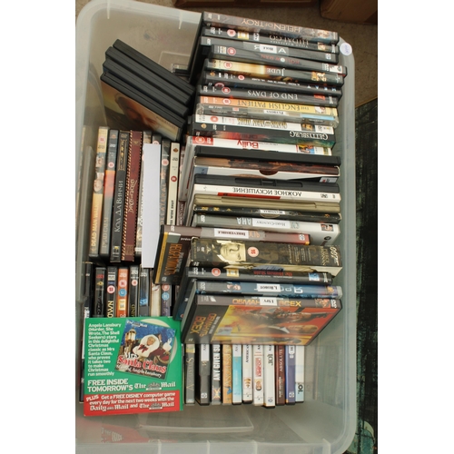 1923 - A LARGE QUANTITY OF ASSORTED DVDS