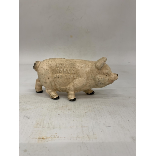 111 - A CAST NORCO PIG MONEY BOX