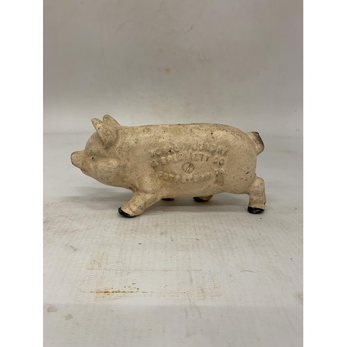 111 - A CAST NORCO PIG MONEY BOX