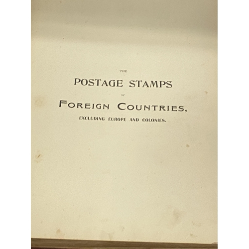 25 - AN IMPERIAL STAMP ALBUM (1904) CONTAINING A LARGE QUANTITY OF STAMPS