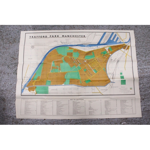 293 - A 1936 PLAN OF TRAFFORD PARK