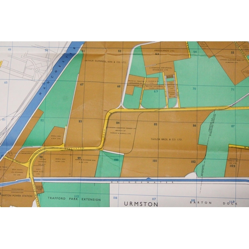 293 - A 1936 PLAN OF TRAFFORD PARK