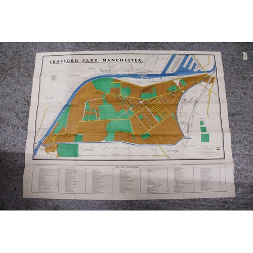 305 - A PLAN OF TRAFFORD PARK INDUSTRIAL ESTATE