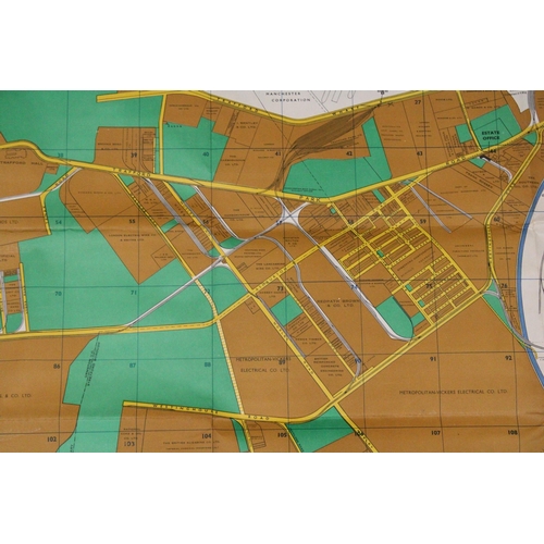 305 - A PLAN OF TRAFFORD PARK INDUSTRIAL ESTATE