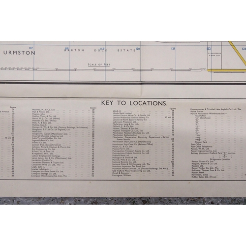 305 - A PLAN OF TRAFFORD PARK INDUSTRIAL ESTATE