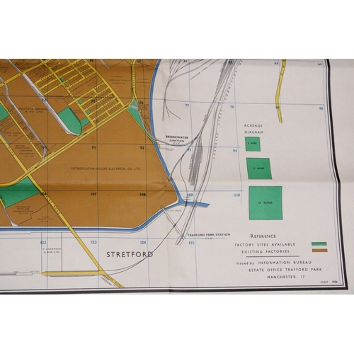 305 - A PLAN OF TRAFFORD PARK INDUSTRIAL ESTATE