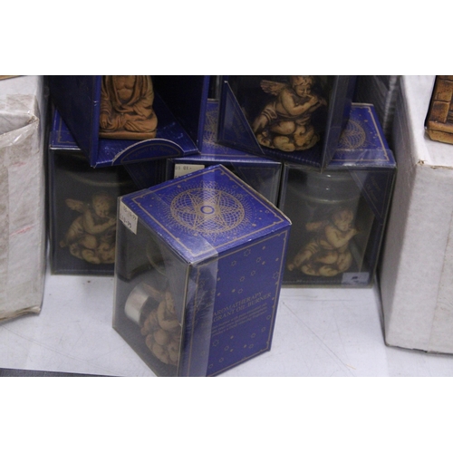 309 - A LARGE QUANTITY OF AROMATHERAPY FRAGRANT OIL BURNERS