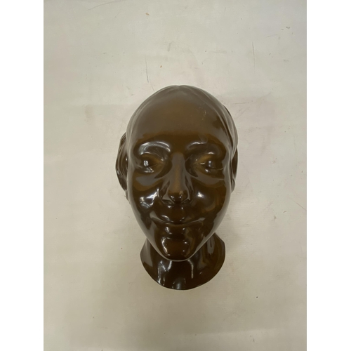 59 - A D. BRUCCIANI DEATH MASK (SLIGHTLY A/F)