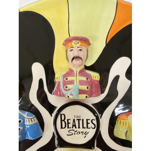 66 - A LORNA BAILEY LEGENDS LIVERPOOL BEATLES CHARGER LIMITED EDITION 35/100 WITH CERTIFICATE OF AUTHENTI... 