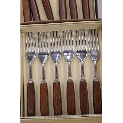 248 - THREE BOXED SETS OF FLATWARE STAINLESS STEEL SHEFFIELD