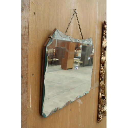 2795A - A  MODERN FRAMELESS WALL MIRROR