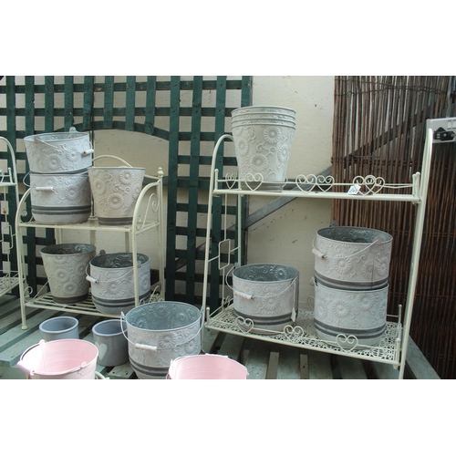 2 - DISPLAY STAND 28 POTS\STANDS ETC PLUS VAT