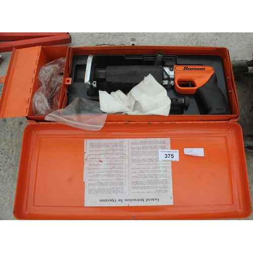 375 - WORKING RAMSET NAIL GUN - NO VAT