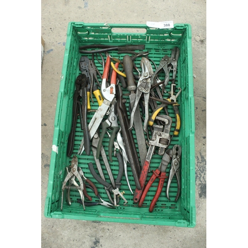 388 - BOX TOOLS - NO VAT