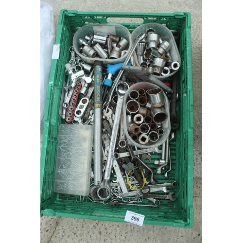 396 - CRATE OF TOOLS - NO VAT