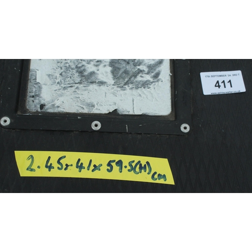 411 - FLIGHTCASE 45CMX41CMX59.5(H)CM - PLUS VAT