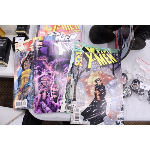 288 - SIXTEEN EDITIONS OF MARVEL COMICS X-MEN