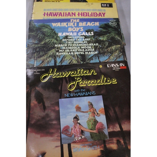 328 - TWENTY TWO LP'S TO INCLUDE HAWAIIAN AND PACIFIC SEAS MUSIC