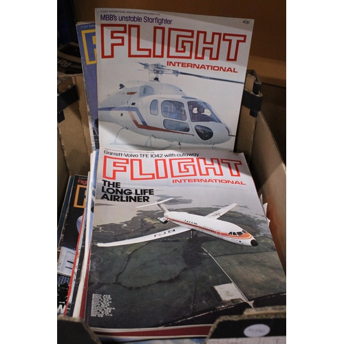 427 - A COLLECTION OF THIRTY SIX VINTAGE FLIGHT INTERNATIONAL MAGAZINES FROM DECEMBER 1979 TO APRIL 1981