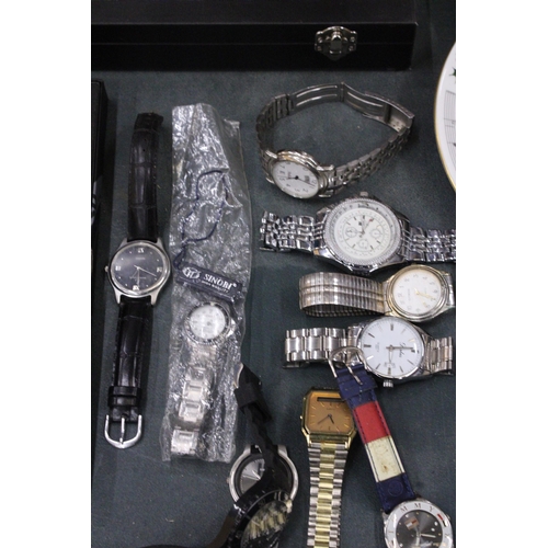 457 - A COLLECTION OF 20 WATCHES TO INCLUDE ICE, CITRON, TOMMY HILFIGER, ETC