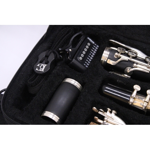 494 - AN ELKHART CLARINET AND CASE