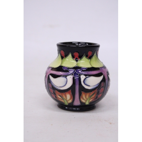 721 - A MOORCROFT 3 INCH KNOX VASE 2017