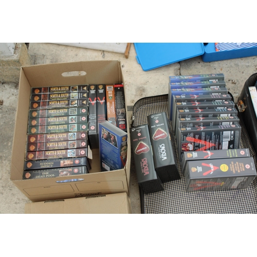 1850 - AN ASSORTMENT OF VHS VIDEOS