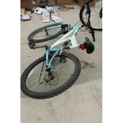 1855 - A ROCKFACE VERTIGO MOUNTAIN BIKE WITH AN 18 GEAR SHIMANO SYSTEM