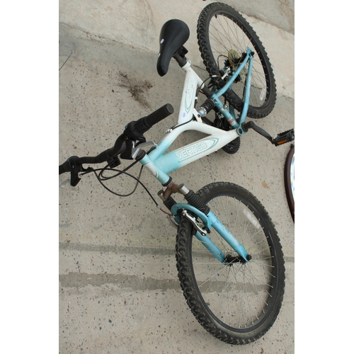 1855 - A ROCKFACE VERTIGO MOUNTAIN BIKE WITH AN 18 GEAR SHIMANO SYSTEM