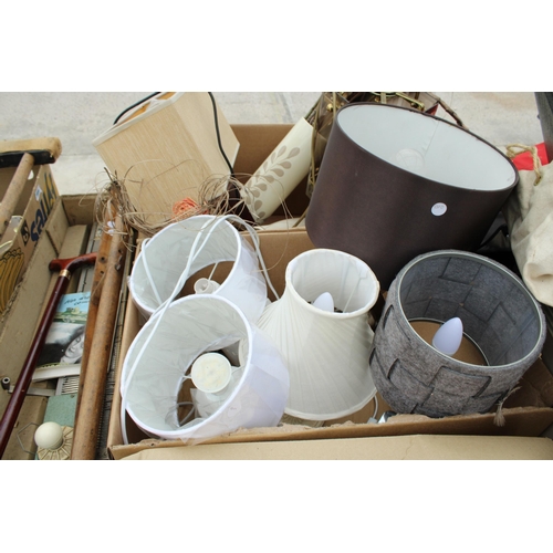 2291 - AN ASSORTMENT OF HOUSEHOLD CLEARANCE ITEMS