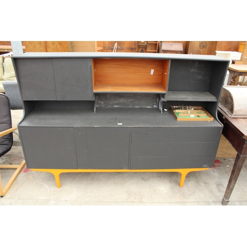 2688 - A RETRO PAINTED SIDEBOARD, 72