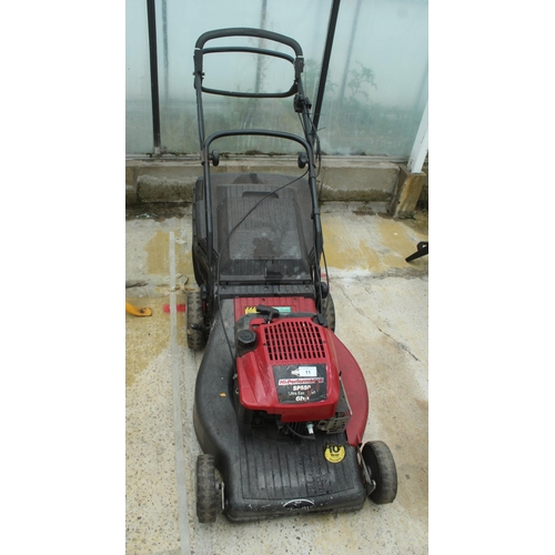 11 - MOUNTFIELD HI-PERFORMANCE SP550 6HP MOWER IN WORKING ORDER  NO VAT