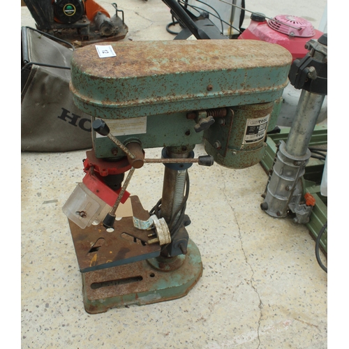 12 - NU TOOL PILLAR DRILL IN WORKING ORDER  NO VAT