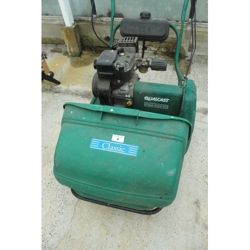 6 - QUALCAST 43S CLASSIC MOWER IN WORKING ORDER  NO VAT