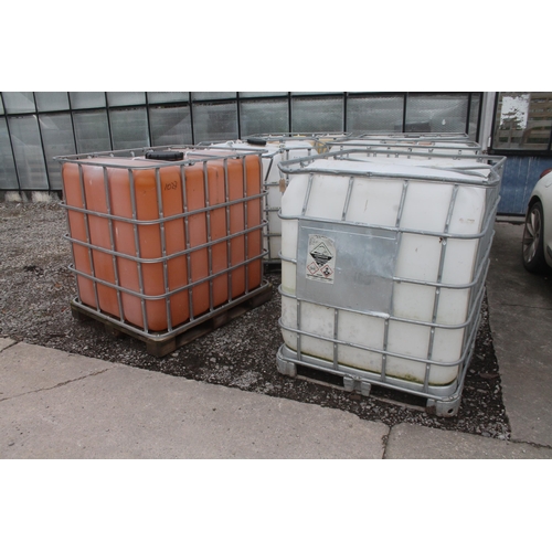 1027 - 2 PALLET TANKS  + VAT