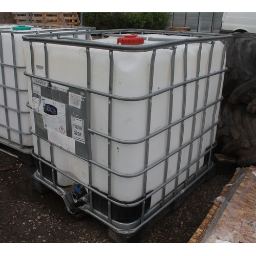 1060 - PALLET TANK AS NEW NO VAT