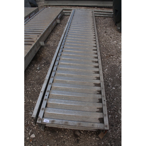 1162 - 2 ALUMINIUM SPANNDECK PLATFORMS 12’ x2’ NO VAT