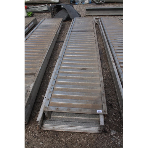 1164 - 2 ALUMINIUM SPANNDECK PLATFORMS 12’ x2’  NO VAT