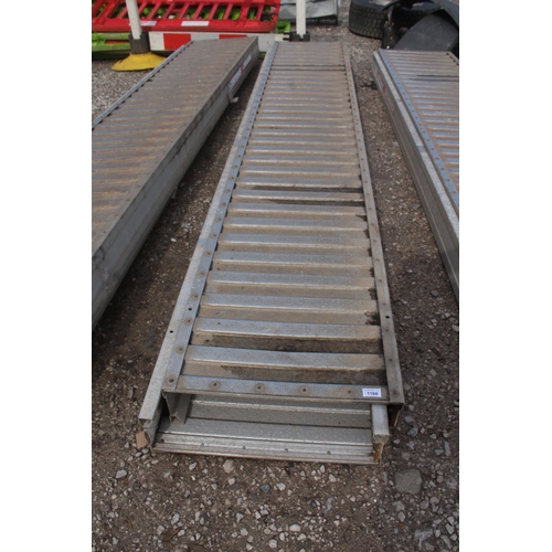 1166 - 2 ALUMINIUM SPANNDECK PLATFORMS 12’ x2’  NO VAT